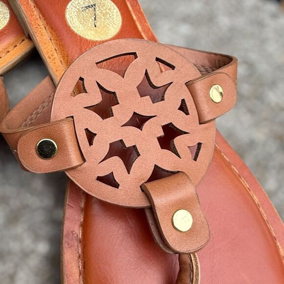 Dolce Vita Women’s Gotie Sandals Size 7 Comfort Leather Distressed boho Flip - Picture 11 of 12